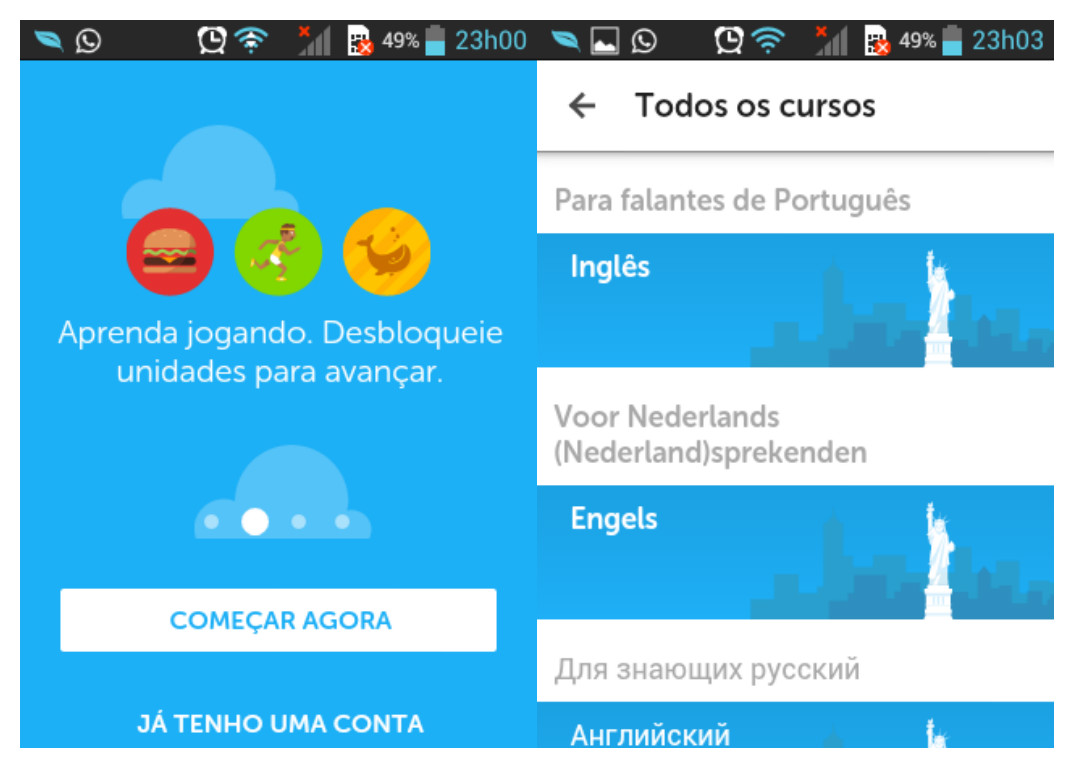 Blog Joyce Rodrigues- Aplicativo Duolingo