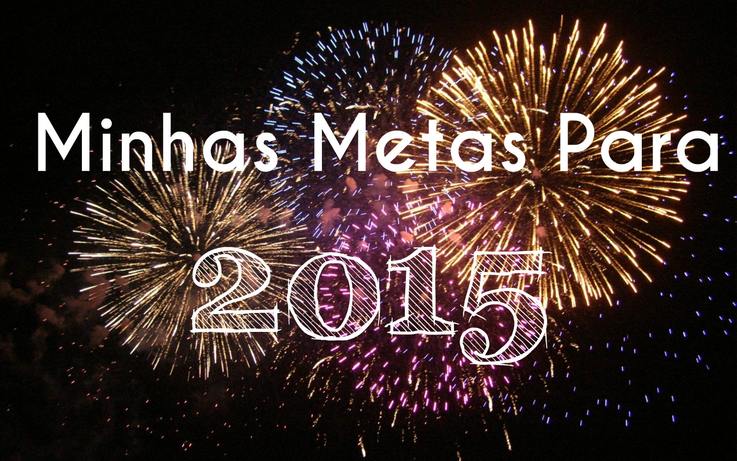 Bloj joyce Rodrigues - Metas para 2015